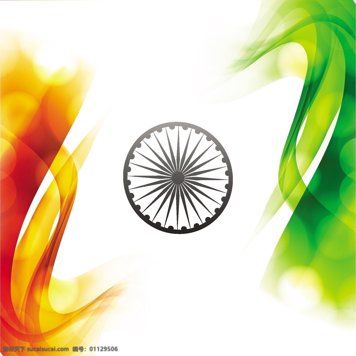 波浪形 三 色 国旗 背景 抽象 旗帜 波浪 印度 节日 车轮 和平 印度国旗 独立日 国家 自由 日 政府 爱国 一月 独立 白色