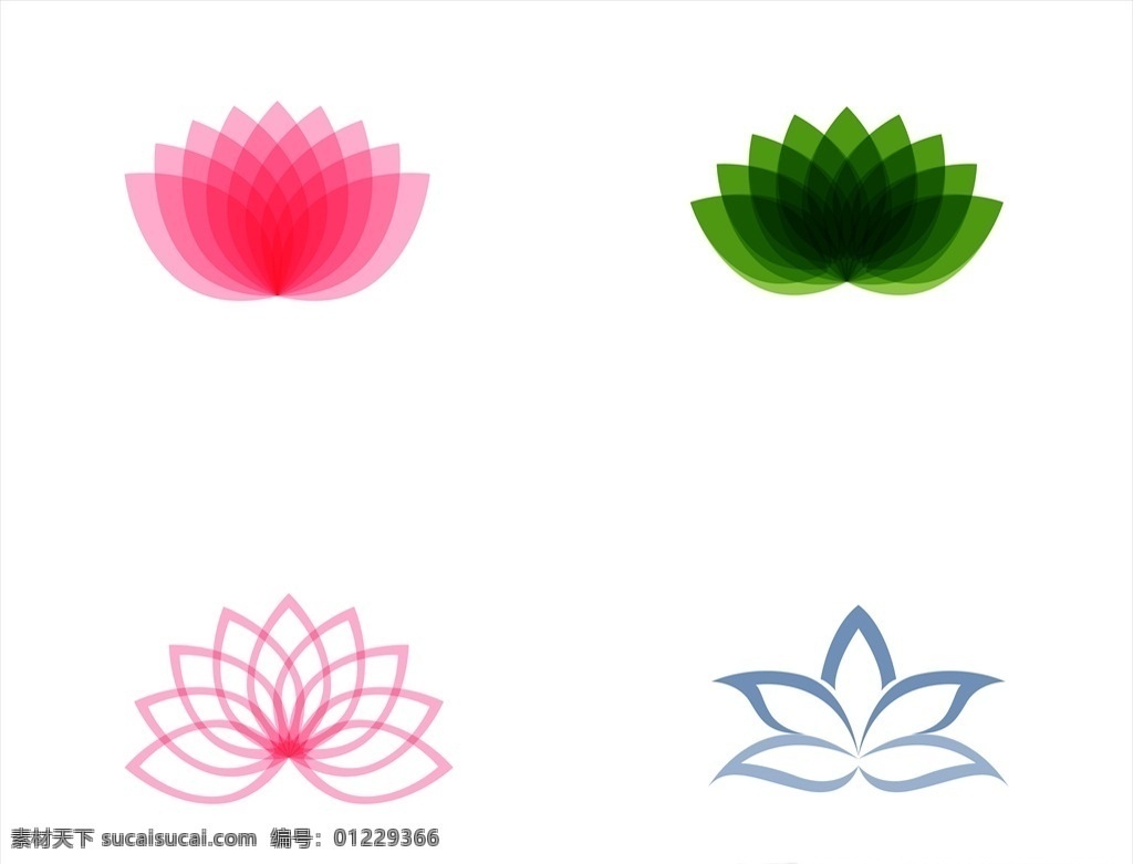 抽象荷花图标 抽象 荷花 荷叶 花 花朵 花卉 图标 标志 标签 简约图标 个性图标 养生图标 logo 标志图标 其他图标