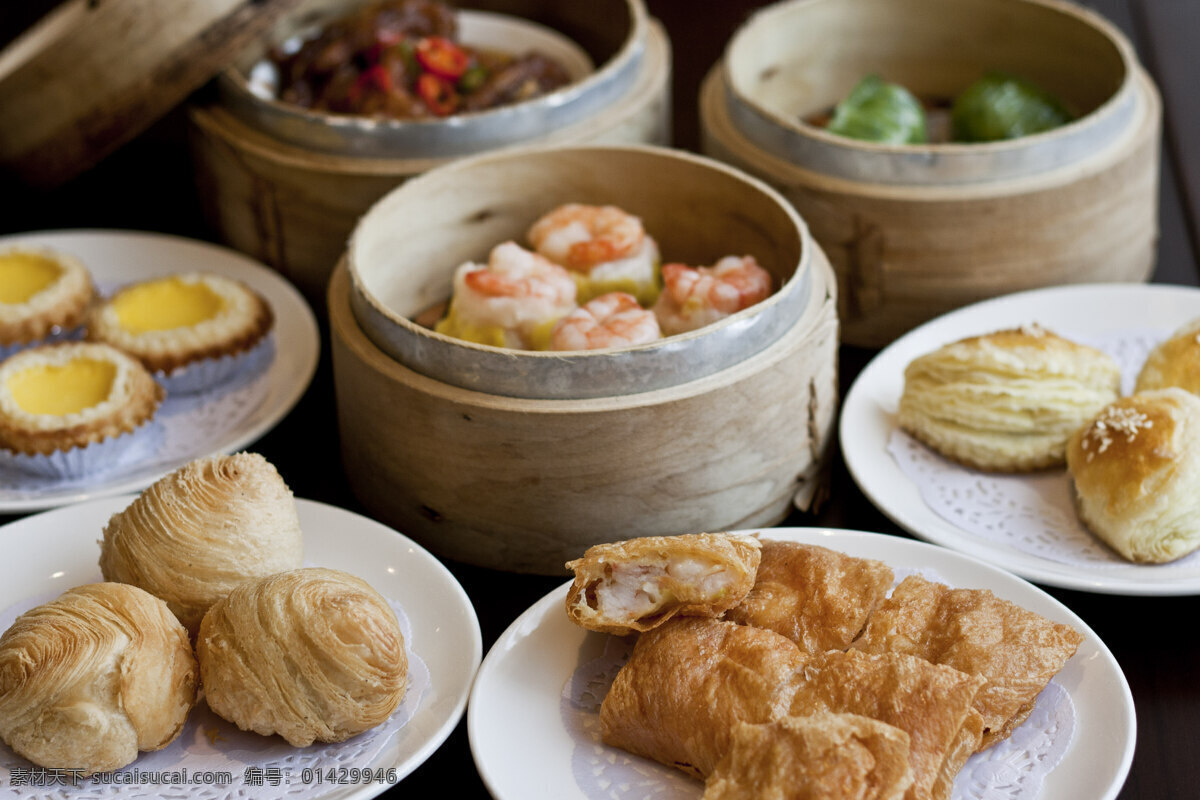 茶点 港式茶点 中餐 粤式 港式 下午茶 烧卖 凤爪 包子 广式早点 餐饮美食 传统美食