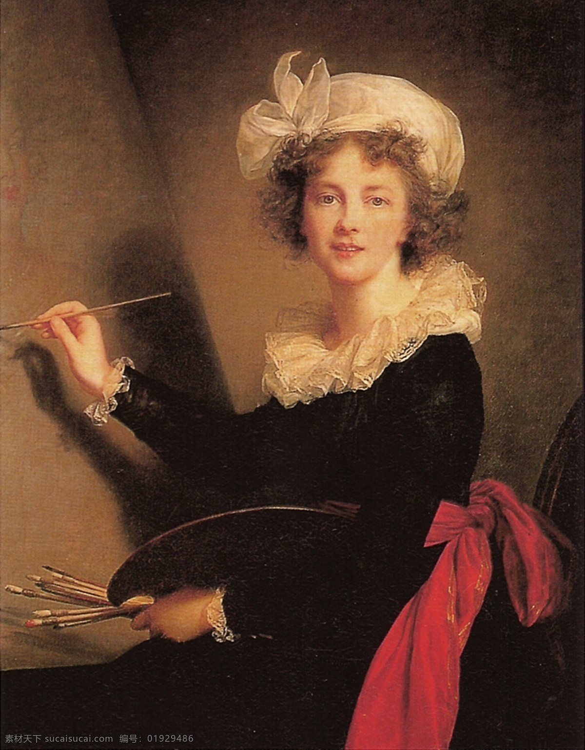 古典美女 古典油画 画板 画笔 绘画 绘画书法 美女 文化艺术 油画 设计素材 模板下载 油画美女 elisabeth vigee lebrun 伊丽莎白 路易丝 维哥 勒布伦 自画像 写实油画 超写实 艺术 油画艺术 家居装饰素材