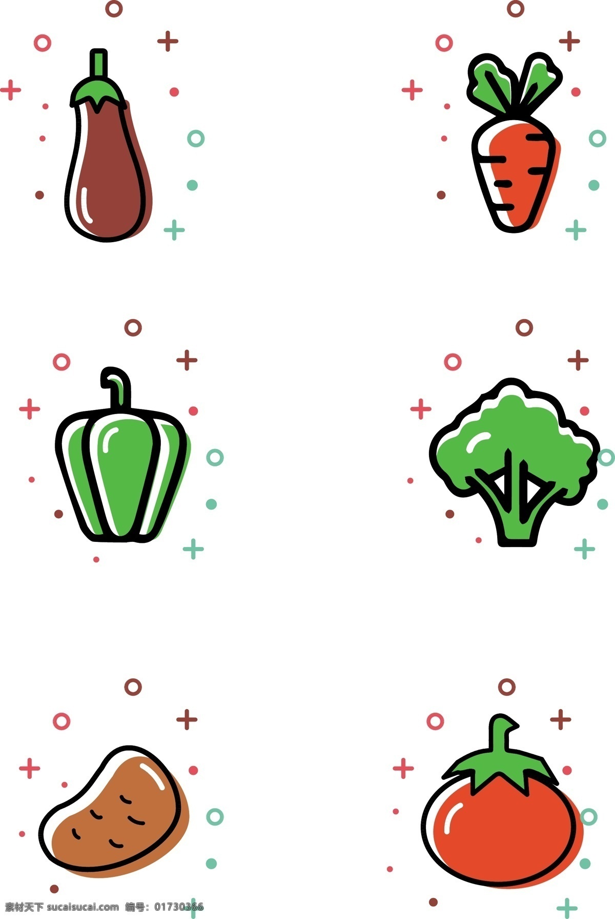 简约 蔬菜 手绘 风 元素 简约素材 手绘风 简约蔬菜 简约蔬菜元素