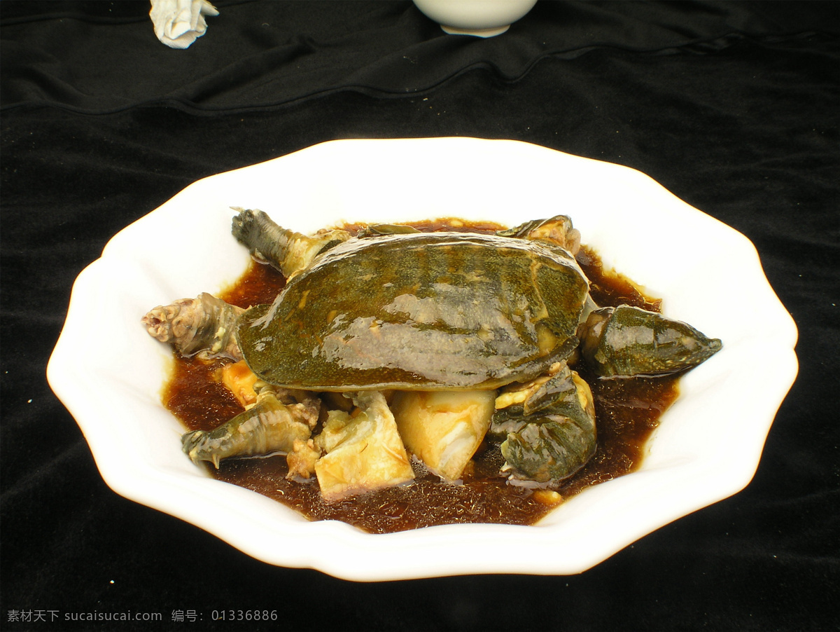 红烧甲鱼 美食 传统美食 餐饮美食 高清菜谱用图