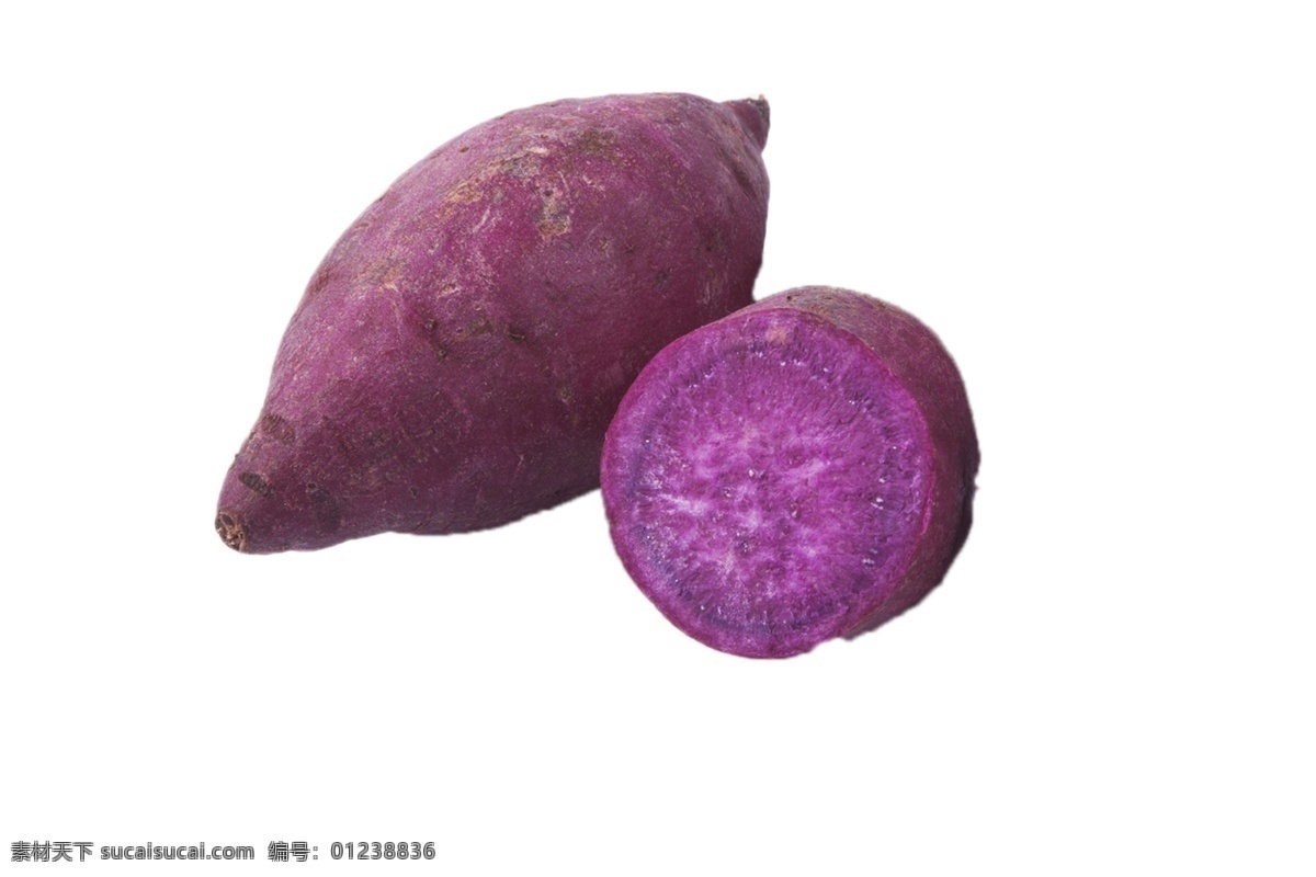 绿色 种植 紫色 地瓜 鲜艳 紫薯 香甜 软糯 蔬菜 美味 食物 花青素 农家 绿色食品 安全 食用