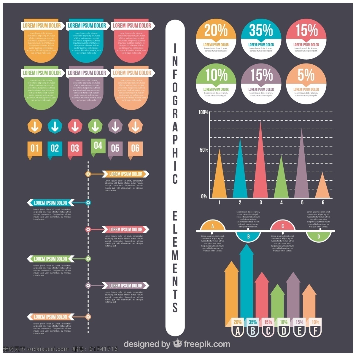 彩色 图表 元素 集合 业务模板 图形 营销过程 信息图表模板 数据元素 信息 业务信息图表 增长 信息图形 选项 采集