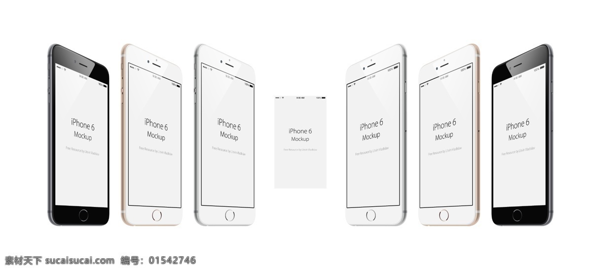 iphone6 各色 ip6 苹果手机 ip6模板 模板 设备 移动界面设计 手机界面 白色