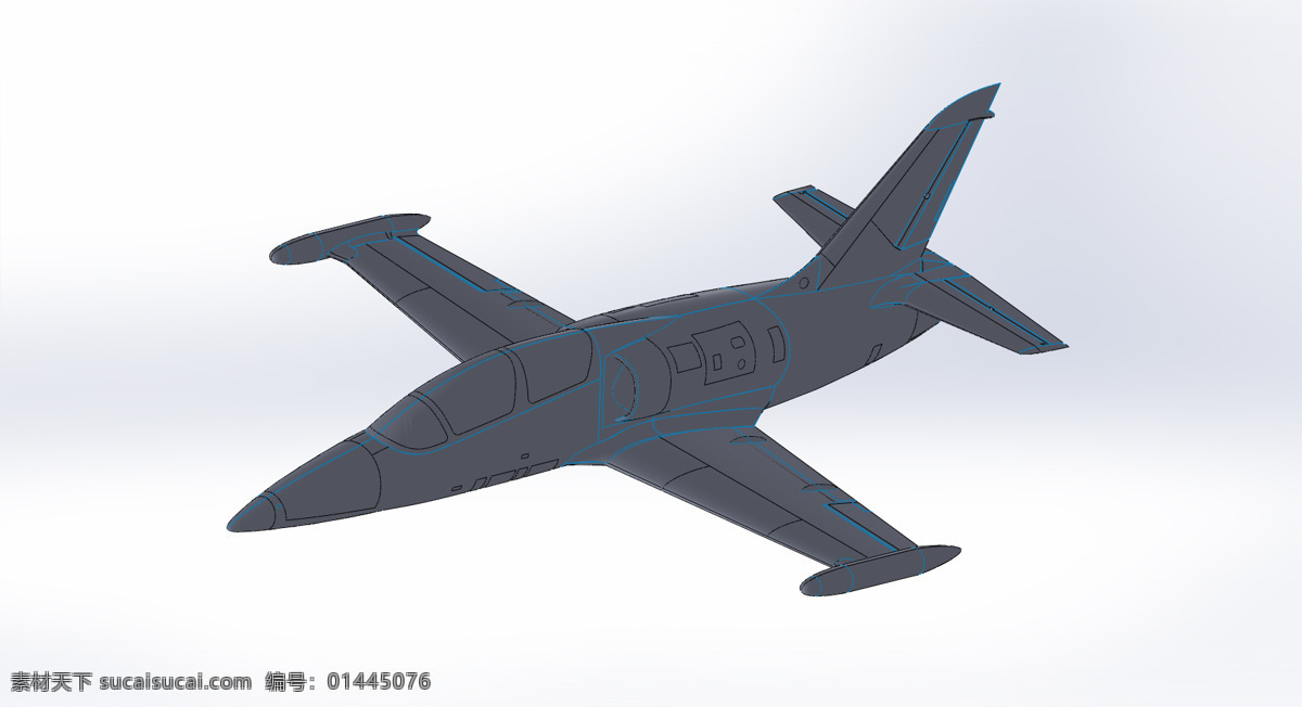 航空 l39c 信天翁 教练 沃多霍迪 捷克斯洛伐克 3d模型素材 其他3d模型