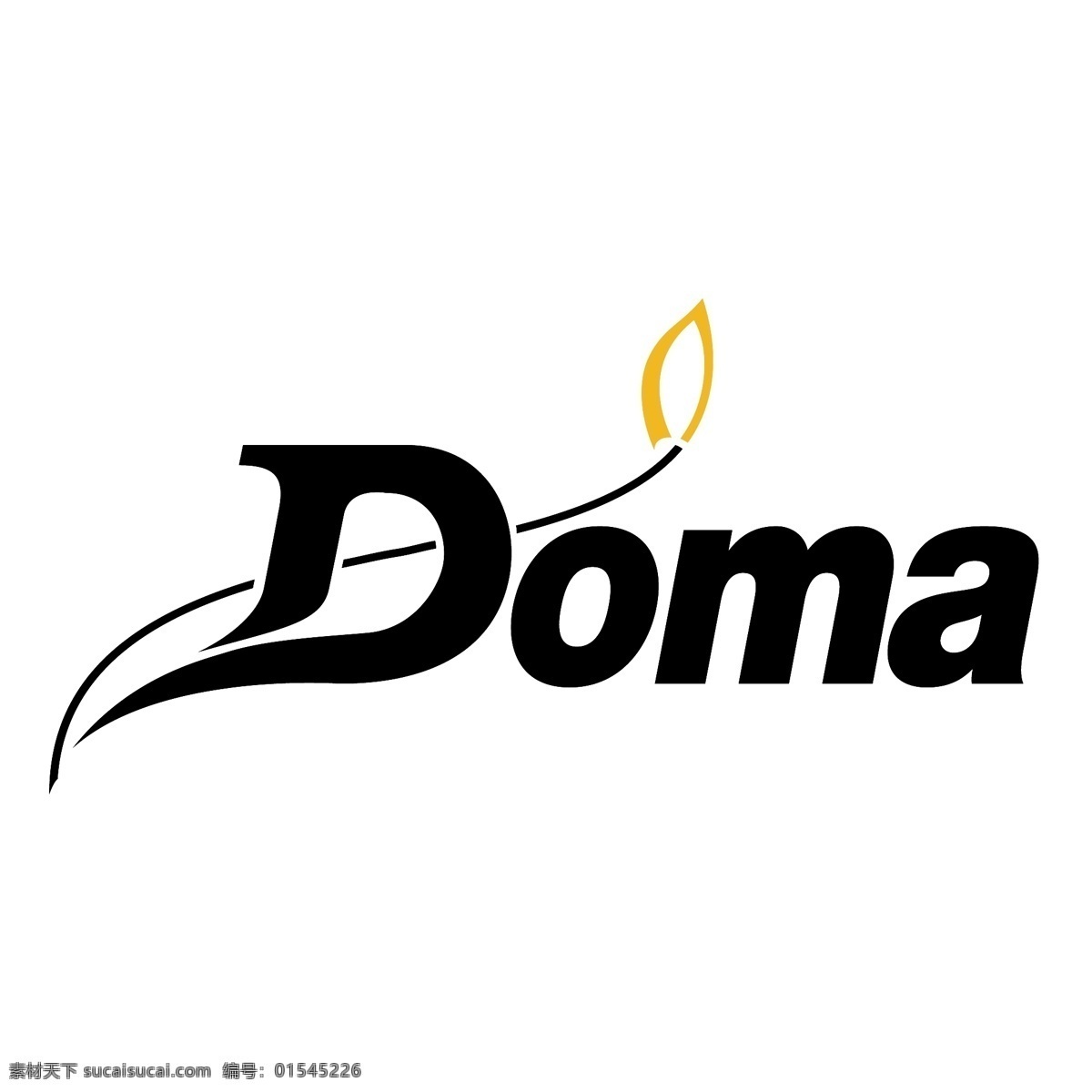 多马免费下载 doma doma标志 标识为免费 psd源文件 logo设计