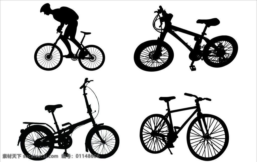 电动 自行车 矢量图 山地车 折叠车 死飞车 电动自行车 标志图标 其他图标