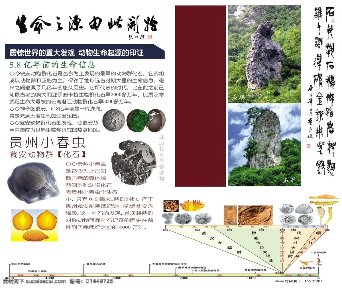 旅游 画册 风景 广告设计模板 画册设计 旅游画册 模版 源文件 小春虫 生命 之源 由此 开始 石笋 其他画册封面
