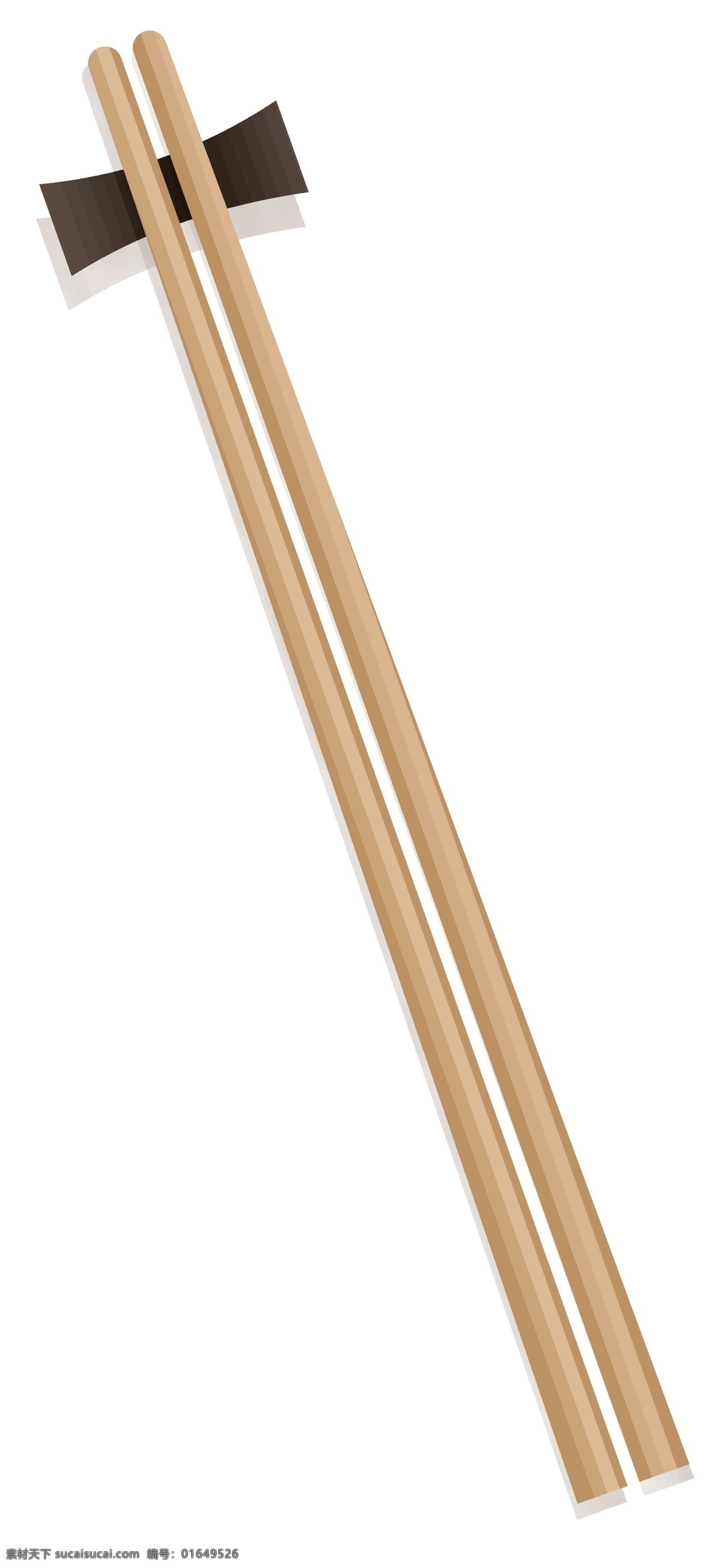卡通 副 木 筷子 矢量 商用 元素 简约 厨具 卡通设计