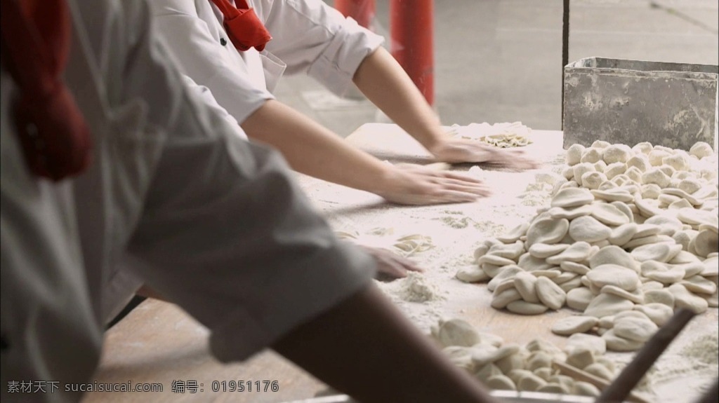 扬州 灌 汤包 制作 高清 实拍 视频 灌汤包
