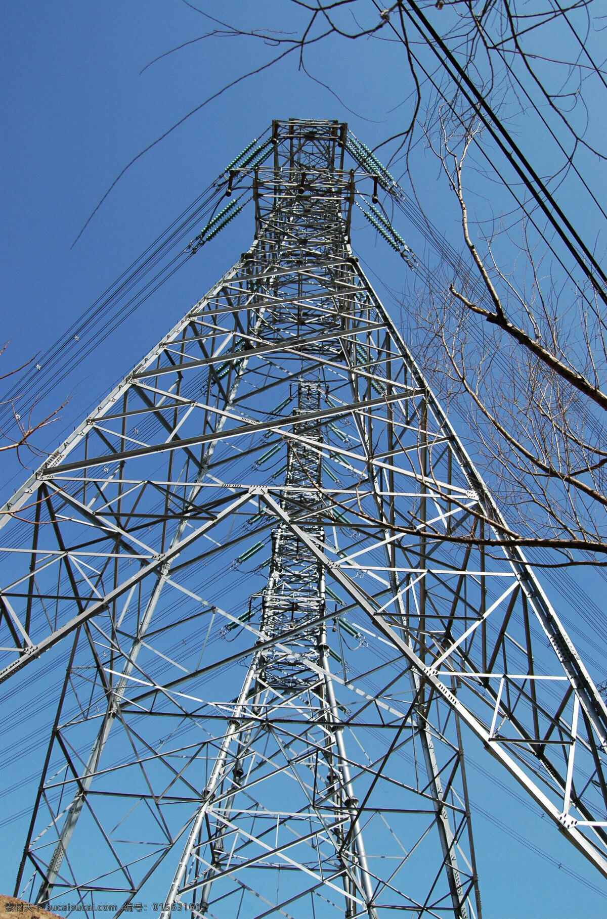 高压 输电 线路 电线 塔 输电线路 高压线 输电塔 电厂 高压电 信号塔 工业生产 现代科技