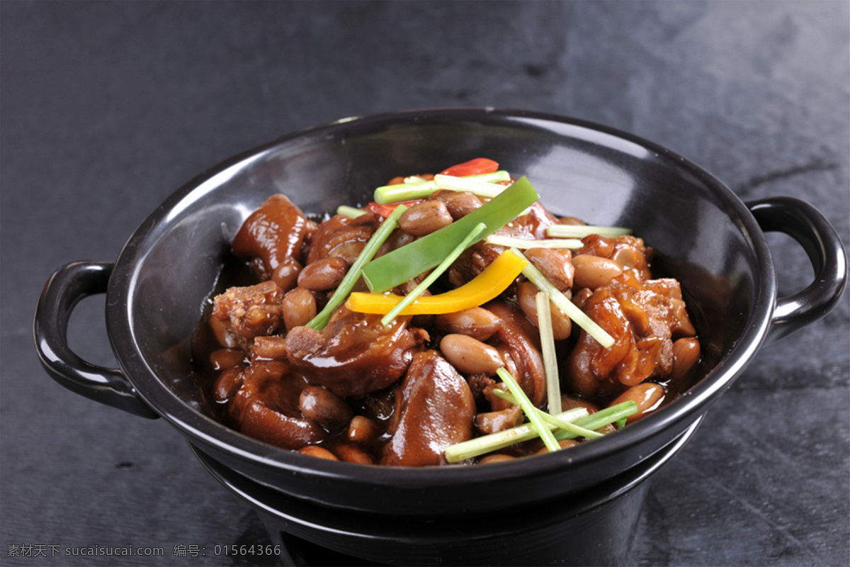 生仁猪手煲 美食 传统美食 餐饮美食 高清菜谱用图