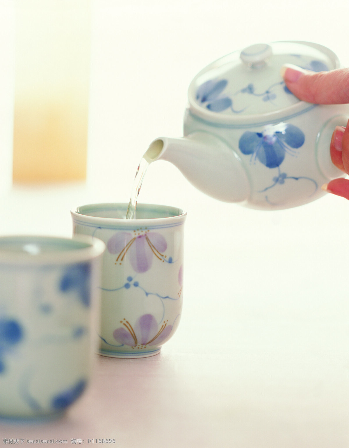 中国茶道 中国 传统 茶道 茗茶 紫砂 白色