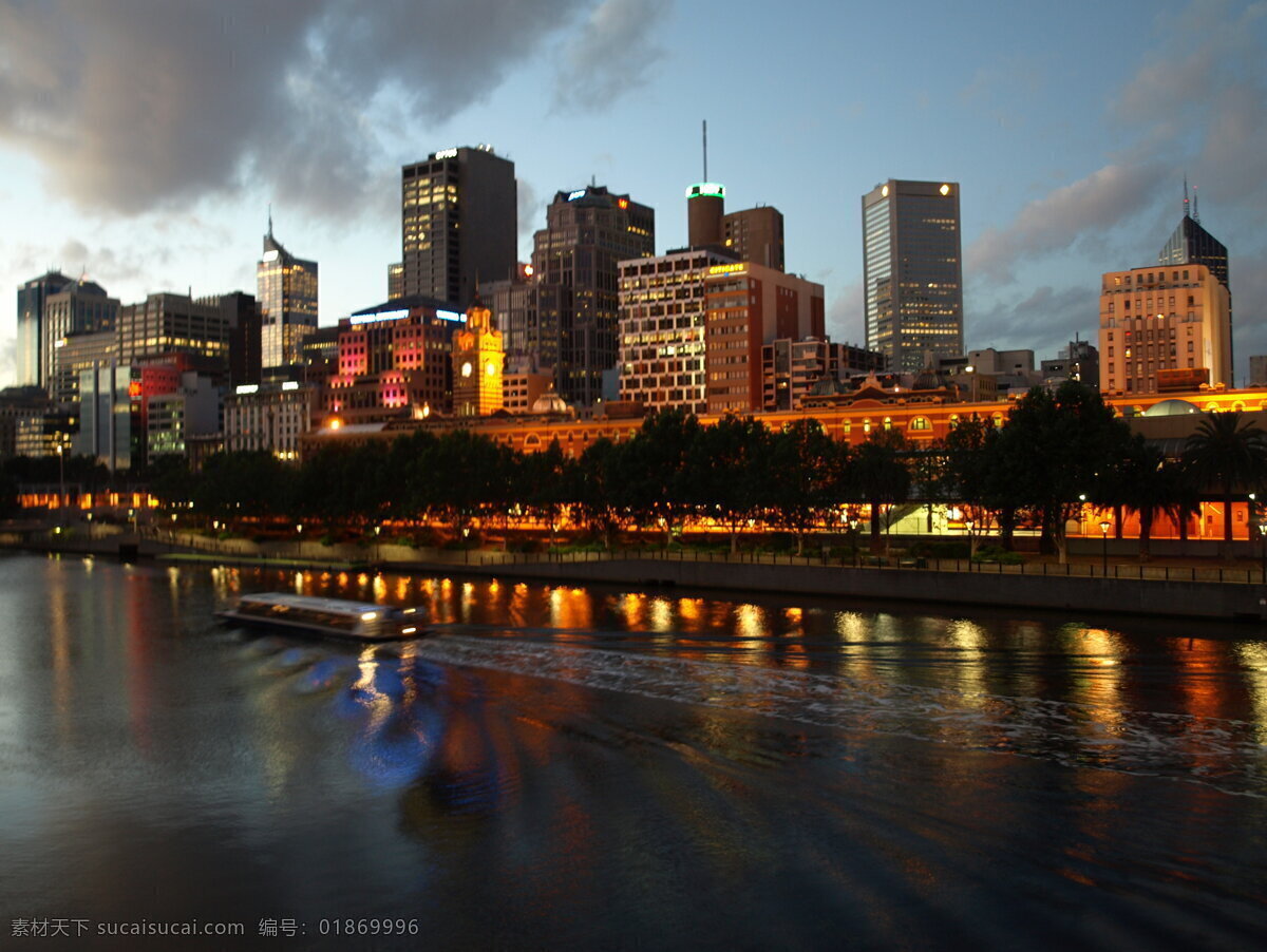 雅拉河畔夜景 澳大利亚 墨尔本 雅拉河 夜景 澳大利亚风光 国外旅游 旅游摄影