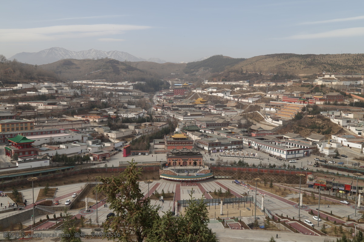 塔尔寺全景 塔尔寺 藏传佛教 名胜古迹 藏传文化 旅游摄影 国内旅游
