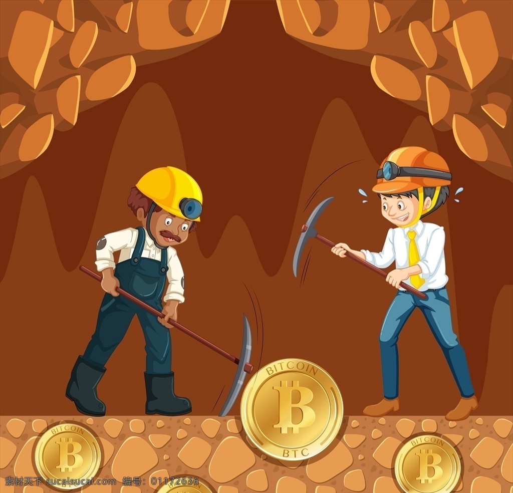 比特币挖矿素材图片下载-素材编号01172636-素材天下图库