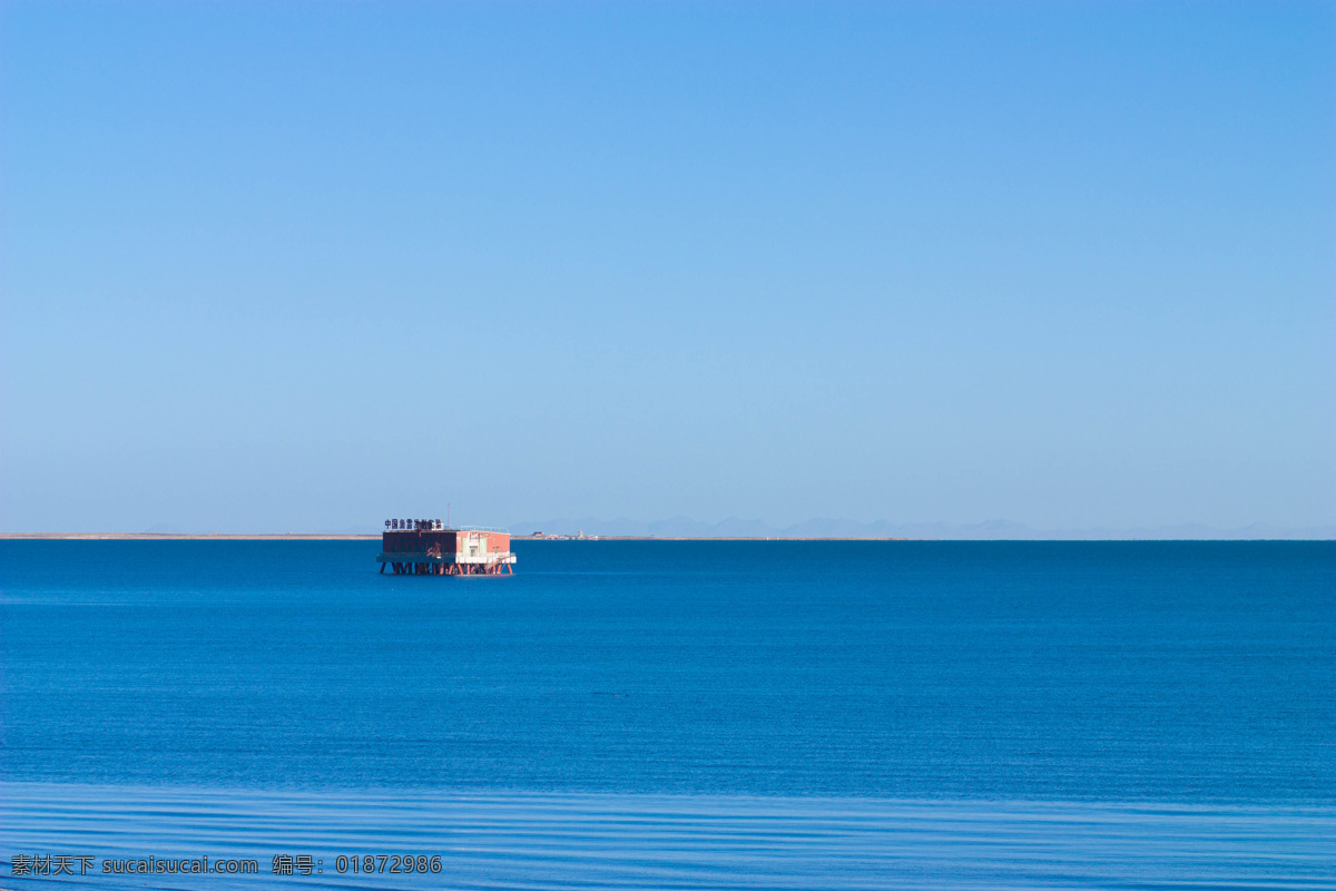 青海湖 风景摄影 青海湖风景 湖面 建筑 天际 蓝天 蓝湖 青海省 青海 库库淖尔 青色的海 咸水湖 5a 级 国家 自然 景区 湖区风景 周边风景 风光 景色 国内旅游 旅游摄影