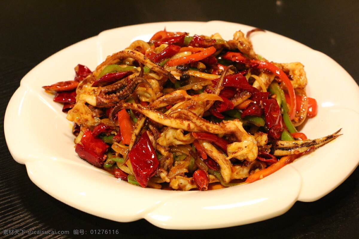 爆炒鱿鱼须 爆炒 鱿鱼须 美食 小吃 餐饮美食 传统美食