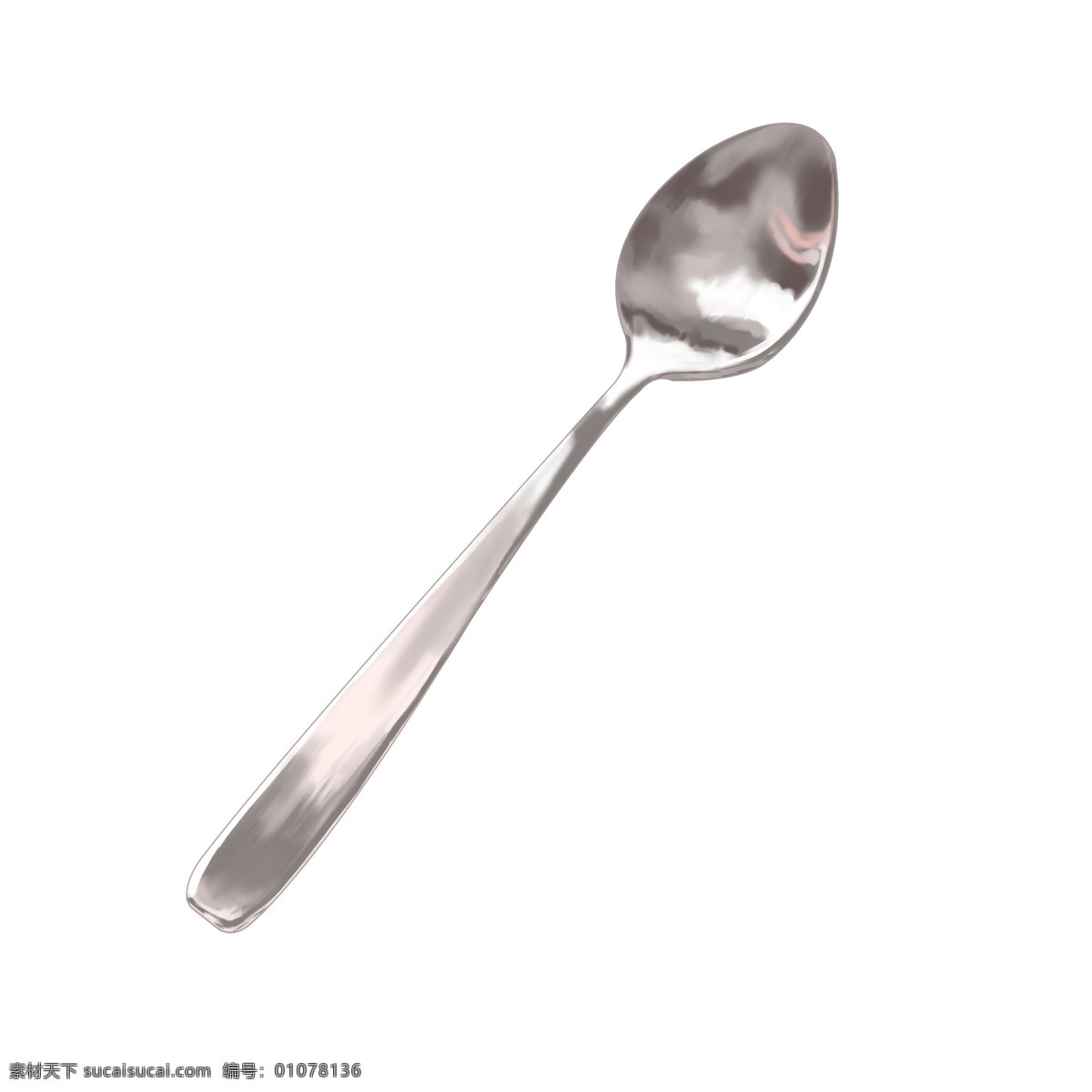 简易 不锈钢 勺子 插图 不锈钢勺子 卡通 图案 木勺 银色勺子 系列 装饰 贴画 餐具 简易勺子