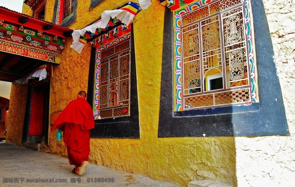 松赞林寺 小布达拉宫 黄墙 寺庙 藏教 喇嘛 景观 旅游 国内旅游 旅游摄影