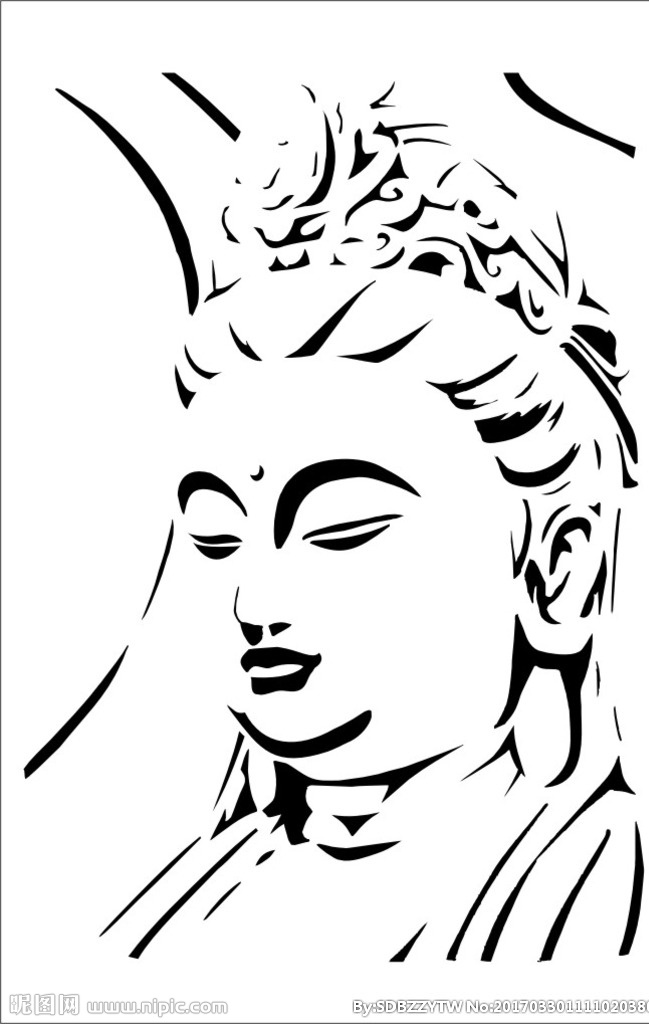 卢舍那 佛像 佛头 光影 线条 佛 文化艺术 宗教信仰