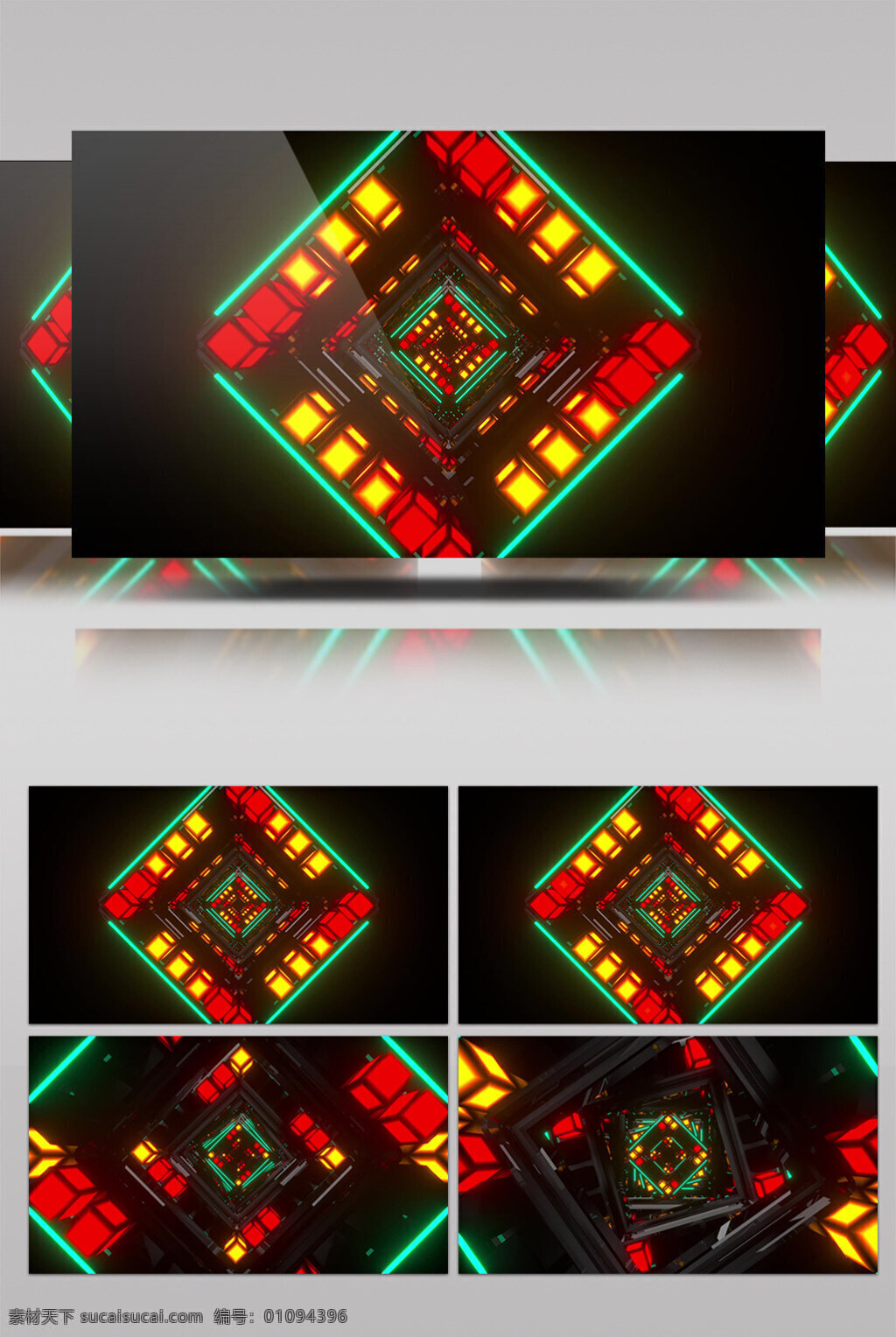 立方 光 阵 视频 光阵 立方体 生活抽象 画面意境 动态抽象 高清视频素材