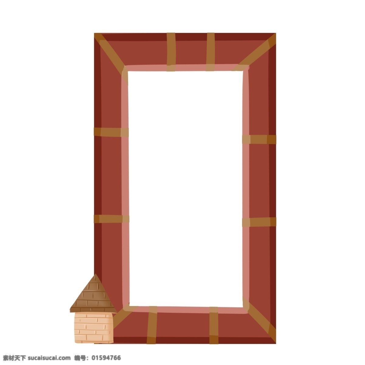 创意 相框 边框 装饰 创意边框 木质相框 相框边框 边框装饰 可爱的边框 小 房子 边框插画