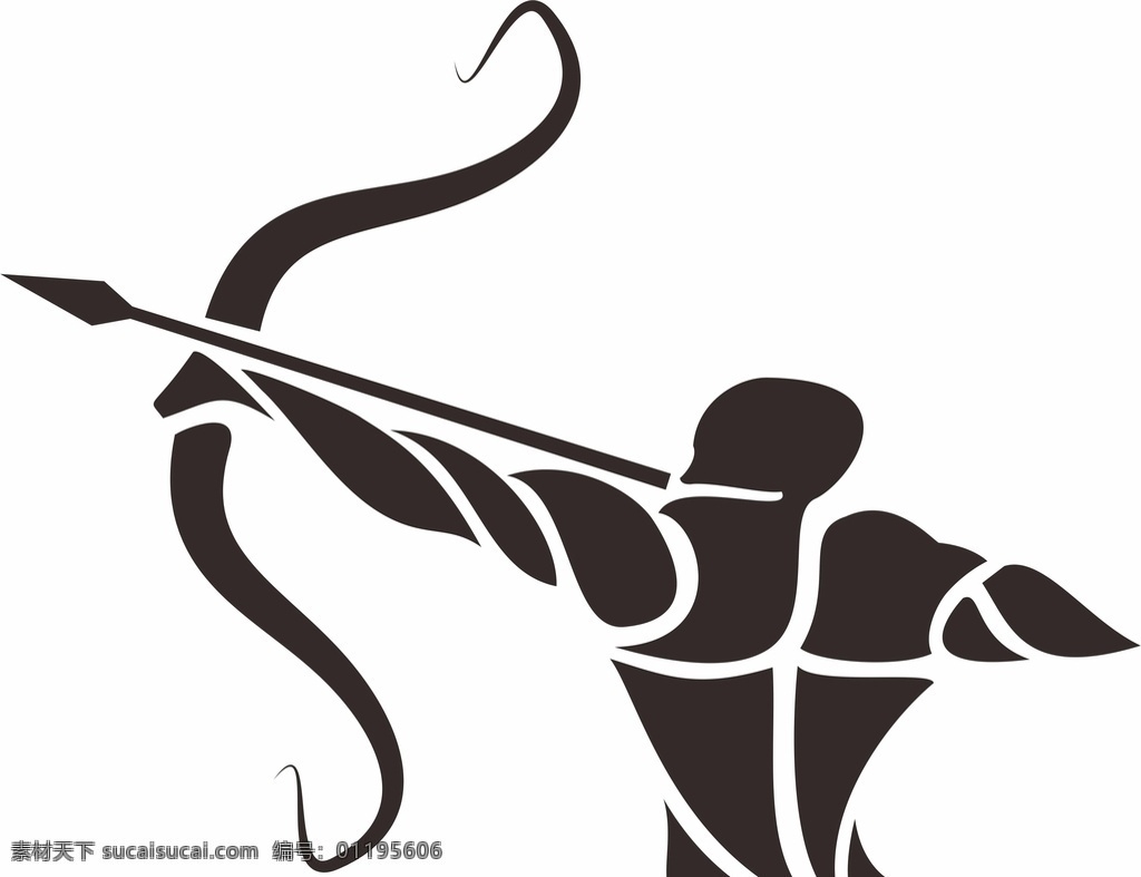 射箭图片 射箭 弓箭 运动 体育 健身 矢量 x4 设计素材