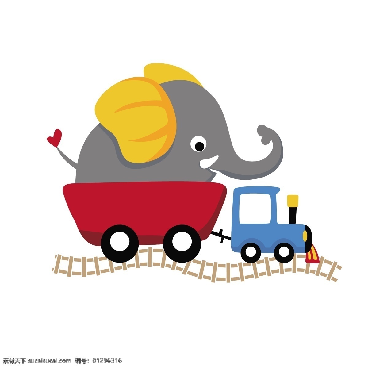 卡通 玩火 车 大象 矢量 卡通大象 可爱 可爱大象 火车 玩具 玩火车游戏 游戏 玩游戏 玩游戏的大象