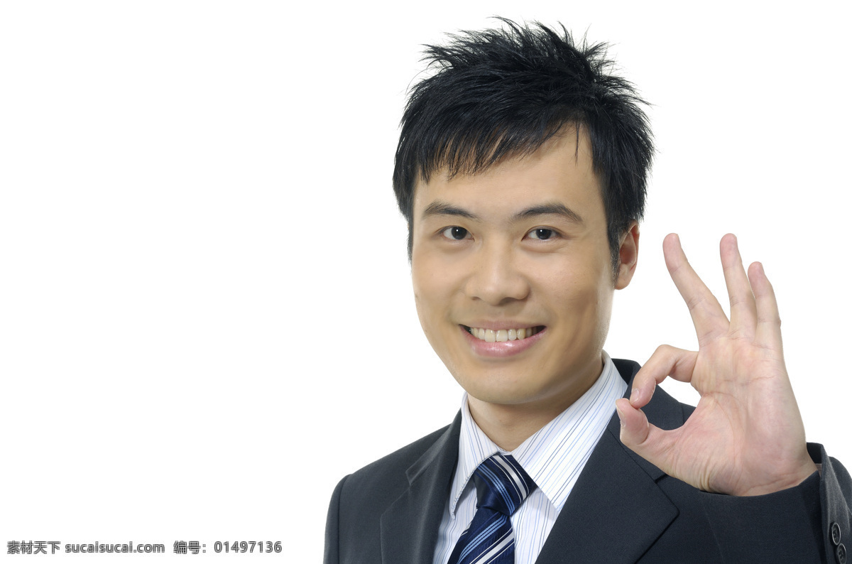 做 ok 手势 商务 男性 人物 职场 商务人物 商务人士 商务男士 成功男人 职业装 西装领带 微笑 亲切 人物摄影 人物图库 高清大图 人物图片