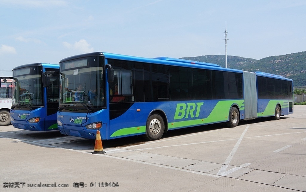 连云港brt 城市快速 公交系统 公交车 蓝色公交车 大图 现代科技 交通工具