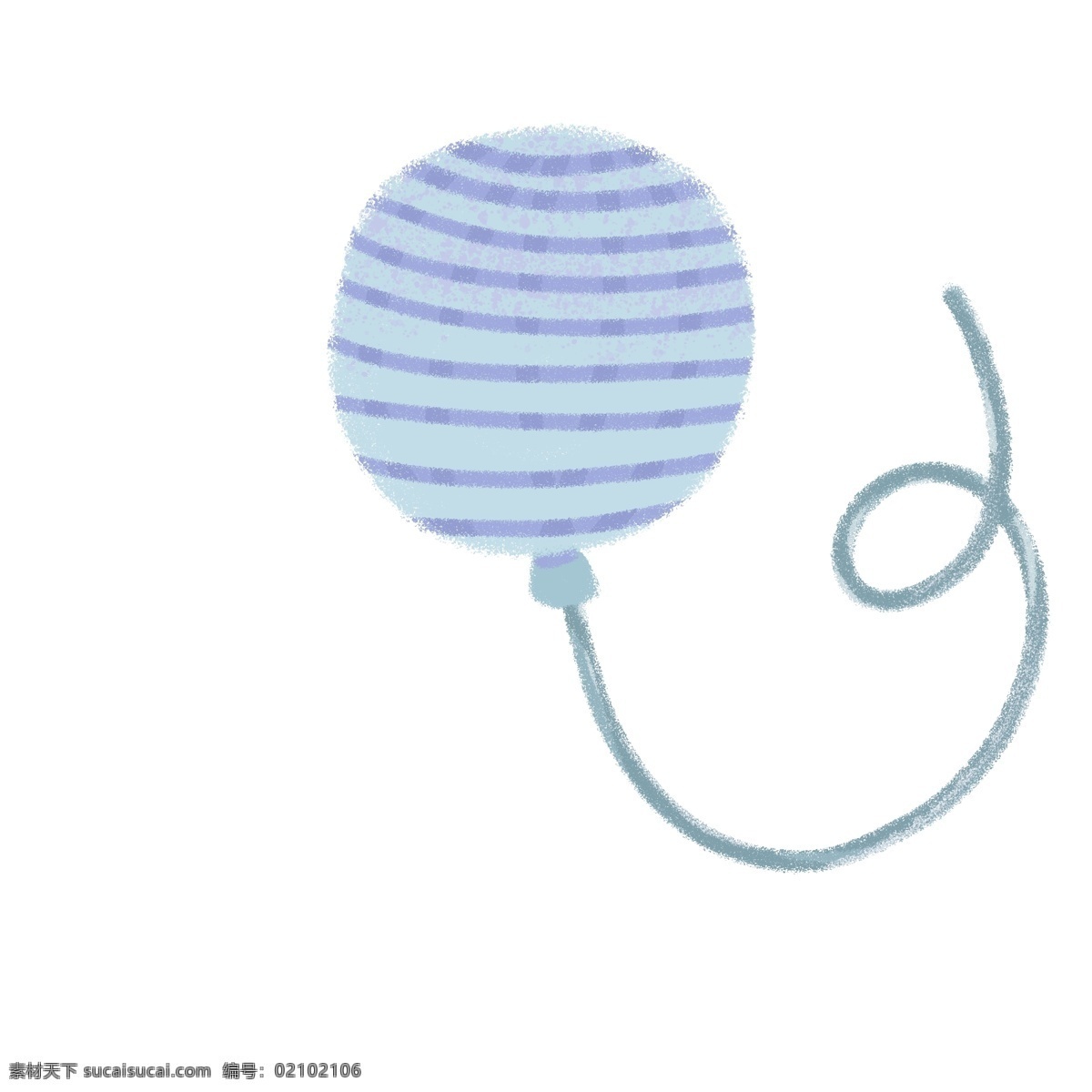 蓝色气球 蓝色 气球 紫色 条纹 孩子 梦幻 儿童