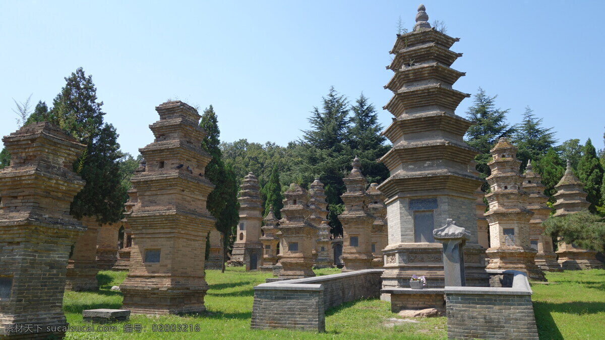 少林寺 公园 风景 风光 春天 旅游摄影 国内旅游 灰色