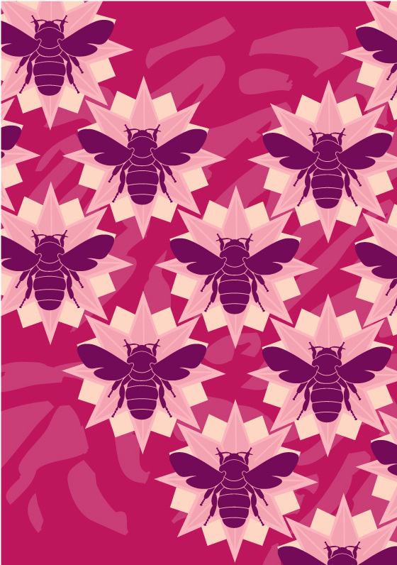 位图免费下载 动物 服装图案 蜜蜂 位图 面料图库 服装设计