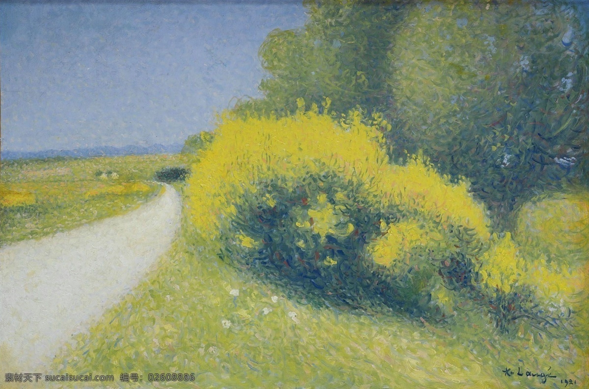 壁画 草原 大树 风景 绘画书法 精品 景观 景色 青草地 乡村 乡下 田野 农田 野外 青草 自然 美景 绿色 树木 绿树 油画 欧洲油画 珍藏 馆藏 装饰画 美术 精美油画 名画 名作 艺术品 欧式绘画 文化艺术 大师作品 美术作品 家居装饰素材