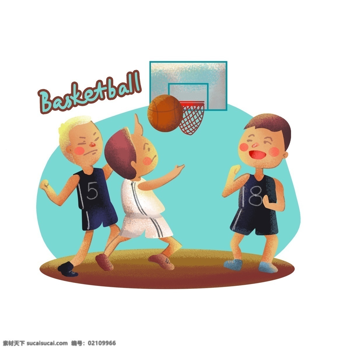 可爱 卡通 各类 体育运动 锻炼 人物 元素 体育 运动 健康 生活 动态 热量 比赛 奥运会 运动员 篮球 nba