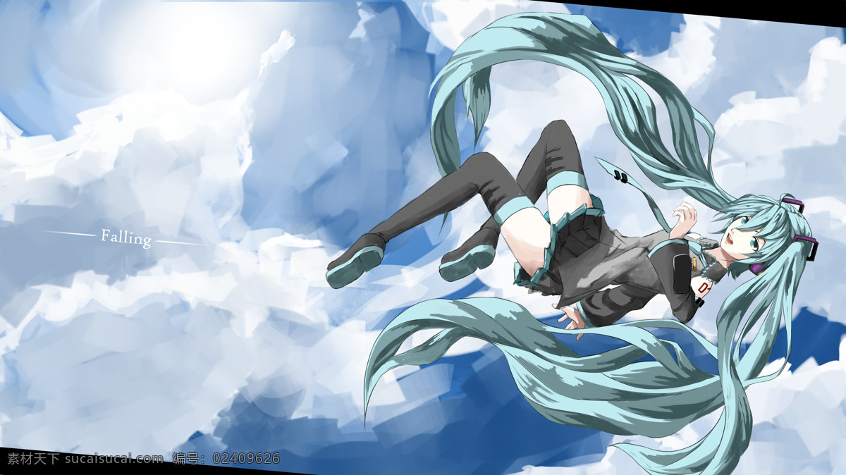 hatsune mi ps笔刷