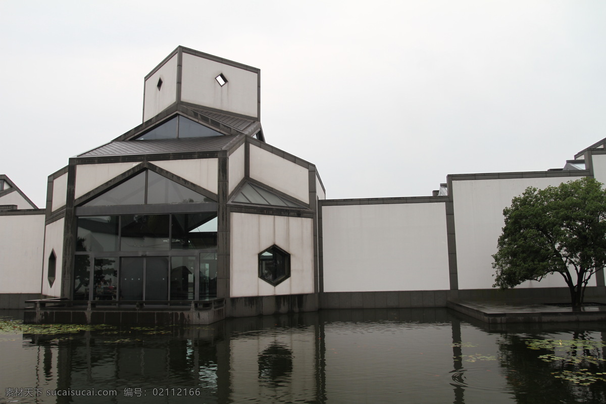 苏州博物馆 苏州 博物馆 江苏 水 黑白 艺术 江南 风景 文化 海报 艺术设计 古董 文物 建筑园林 园林建筑