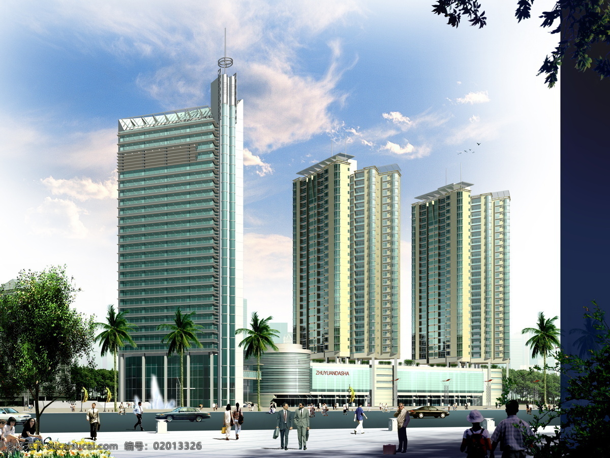 商厦 建筑 设计素材 商业大厦 建筑设计 建筑装饰 黑色