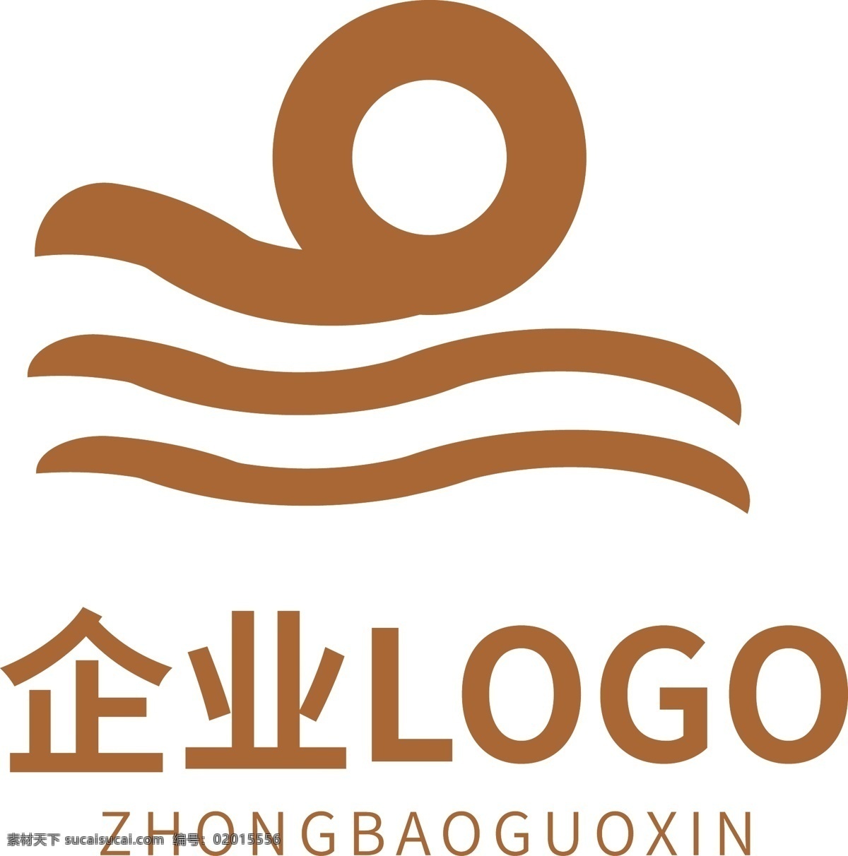 高端 大气 企业 服装 logo 服装logo logo设计 金色logo 扣子logo