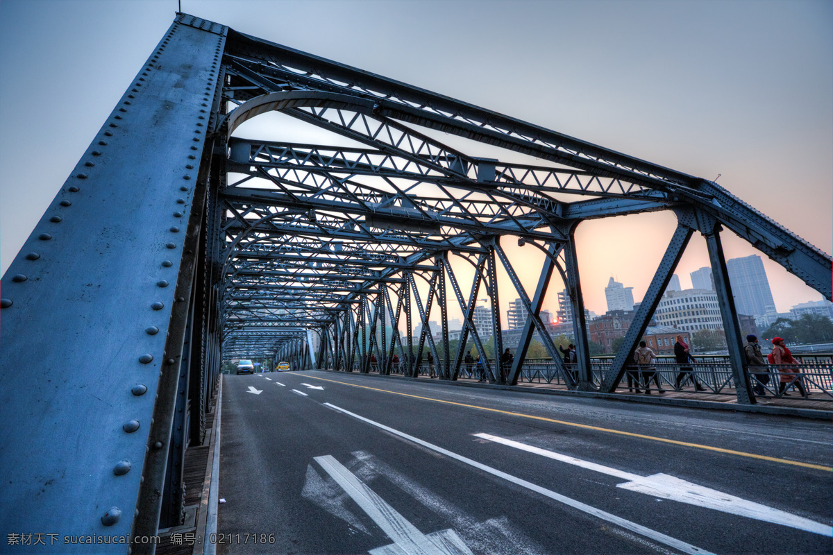 外白渡桥 桥梁 全钢铆接桥梁 上海 旅游摄影 国内旅游 旅游