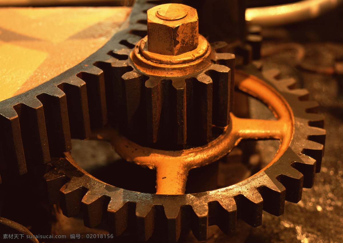 齿轮 机械 金属 现代科技 工业生产 摄影图库