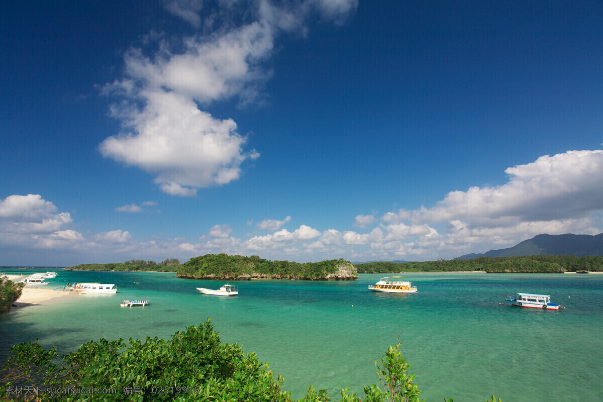 白云 碧海 碧海蓝天 岛屿 风光摄影 国外旅游 海水 海洋 蓝天 云 天空 绿水 沙滩 小岛 树木 游艇 晴空 旅游摄影