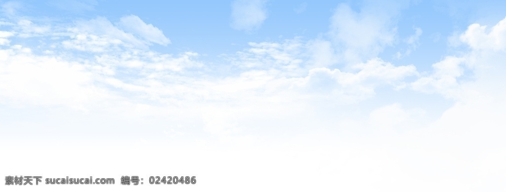 蓝天白云 蓝天 白云 蓝色 白色 透明 渐变 天空 云朵 自然景观 自然风光