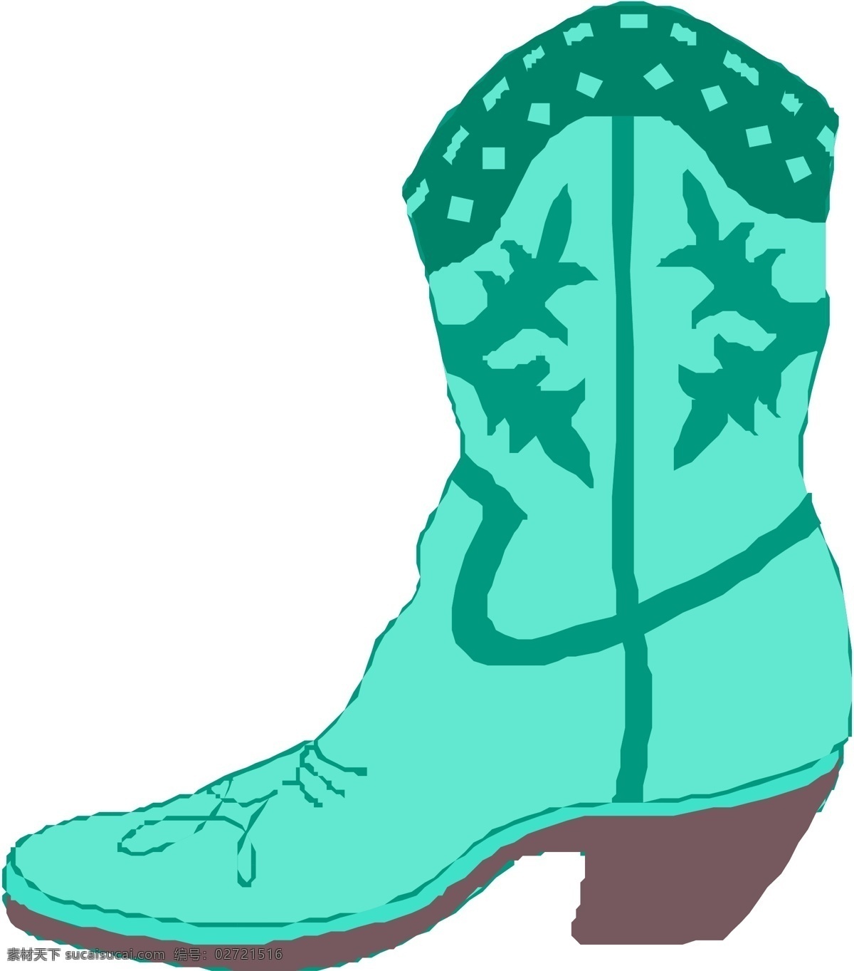 靴子免费下载 高跟 女款 中筒靴 服装设计 其他服装素材