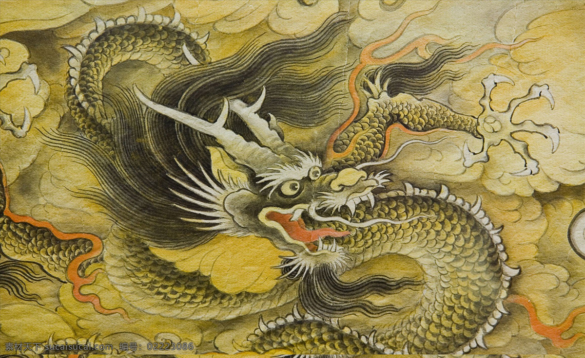 帝王 画 皇帝 绘画 绘画书法 龙 龙图腾 龙图 设计素材 模板下载 文化遗产 艺术 水彩 艺术品 中国画 北京十三陵 油画 文化艺术 装饰素材