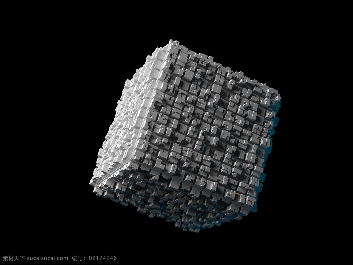 抽象 立方体 抽象立方体 立体3d 抽象立体 抽象形状 抽象三维图案 蓝天白云 风景 其他类别 生活百科