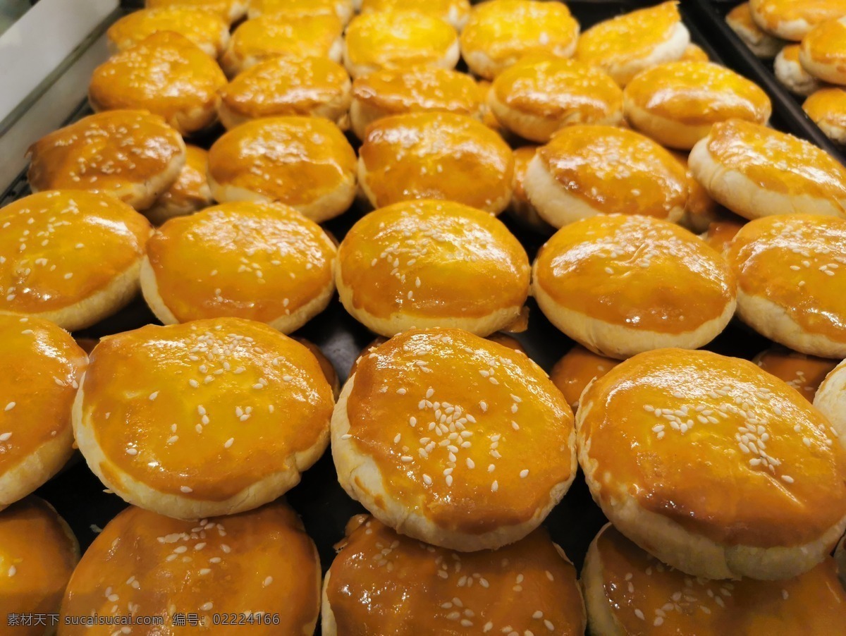 芝麻饼 饼子 黄金包 奶油 泡芙 蛋糕 面包 酥饼 甜品 面包房 饼房 食物 餐饮美食 传统美食