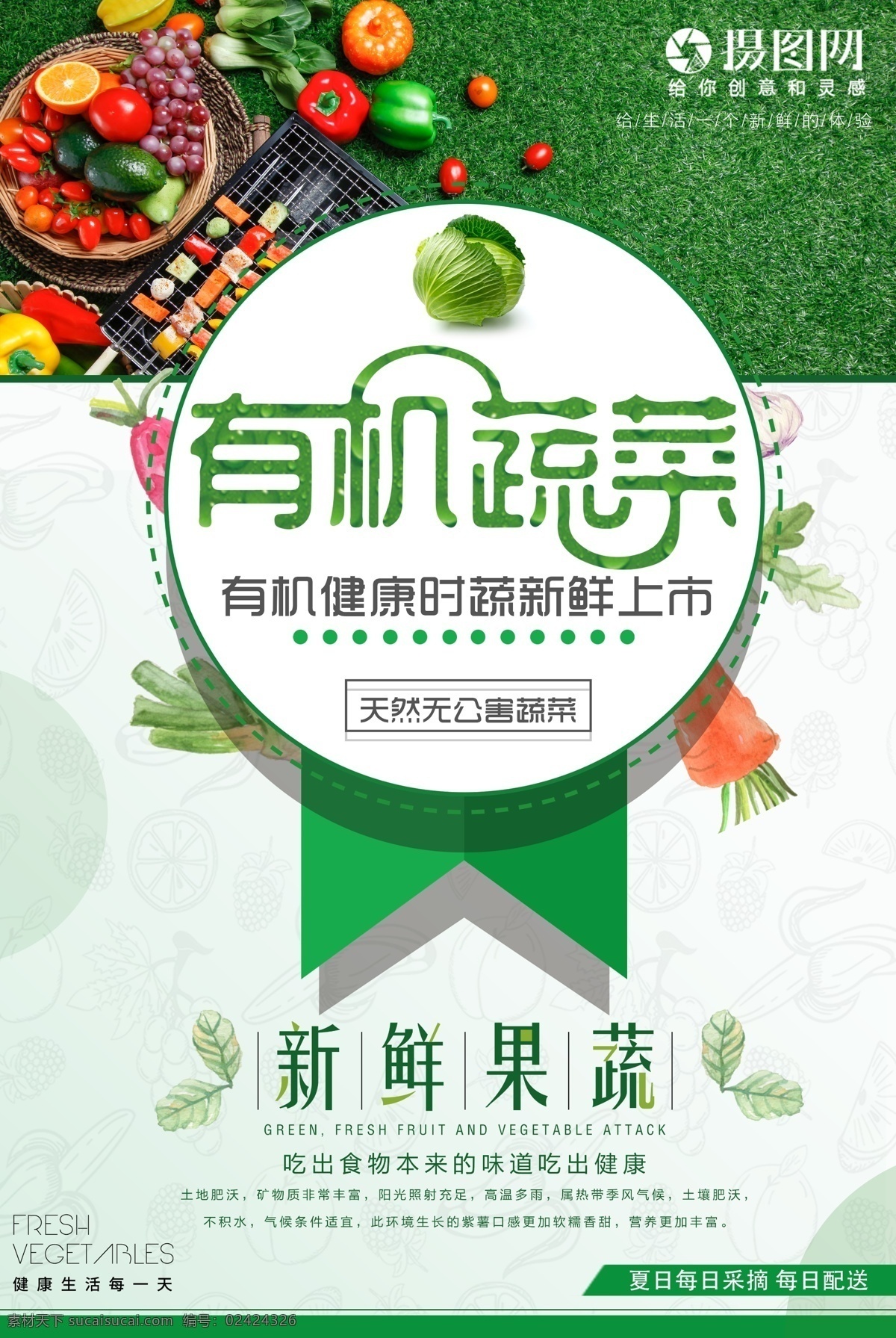健康 新鲜 无公害 蔬菜 时令蔬菜 时蔬 有机蔬菜 果蔬海报设计 纯天然蔬菜 蔬菜海报 有机 果蔬